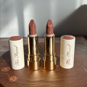 2/$20 Too Faced mini Lipstick -sex on the peach
